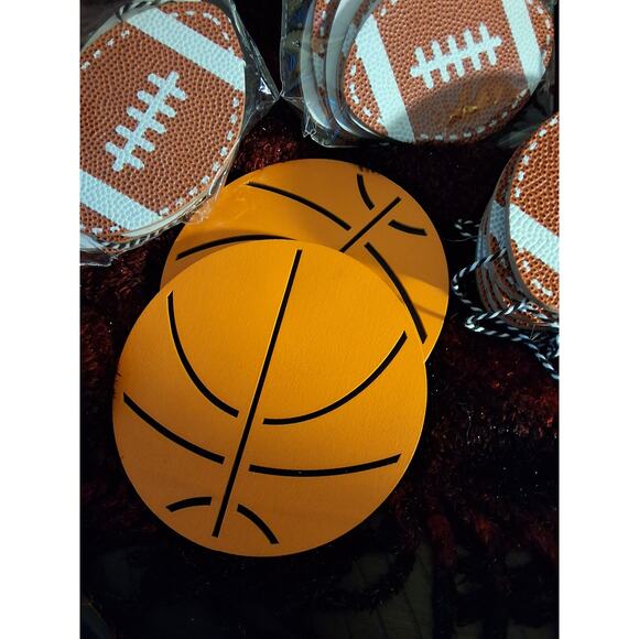 Football tailgate banners/2 basketball decorations - Picture 3 of 4